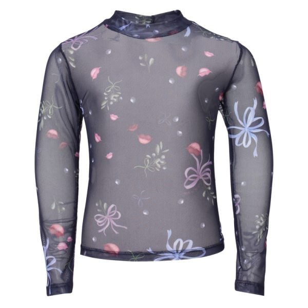 Blusa de Tule Laços Infantil