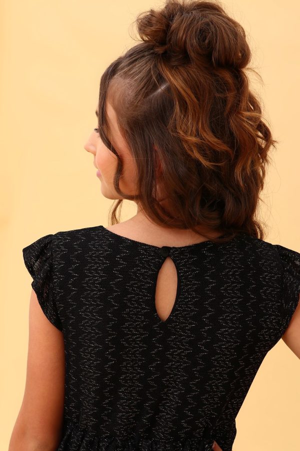 Vestido Black Chevron