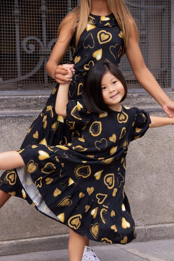 Vestido Antonella Golden Heart