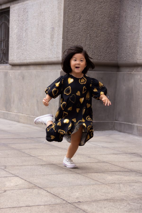 Vestido Antonella Golden Heart