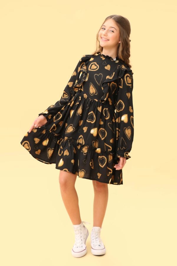 Vestido Nina Golden Heart