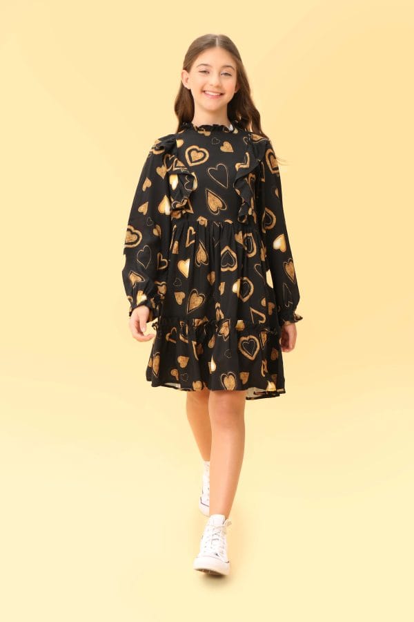 Vestido Nina Golden Heart