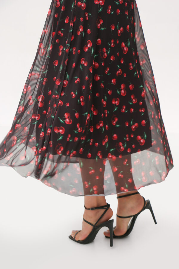 Vestido Tule Renata Cherry