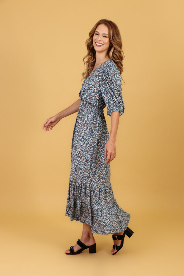 Vestido Jânia Libert Blue Adulto