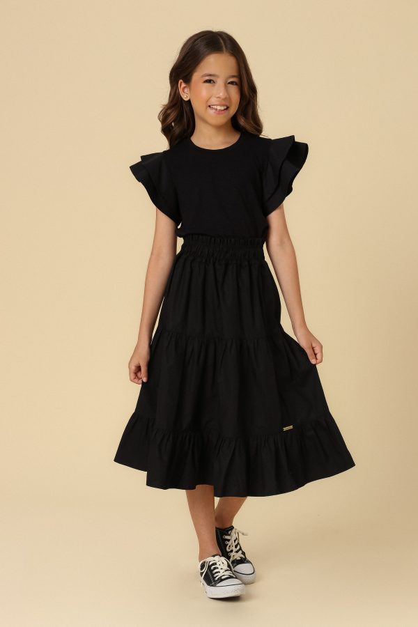 Blusa Lara Manga Tricoline