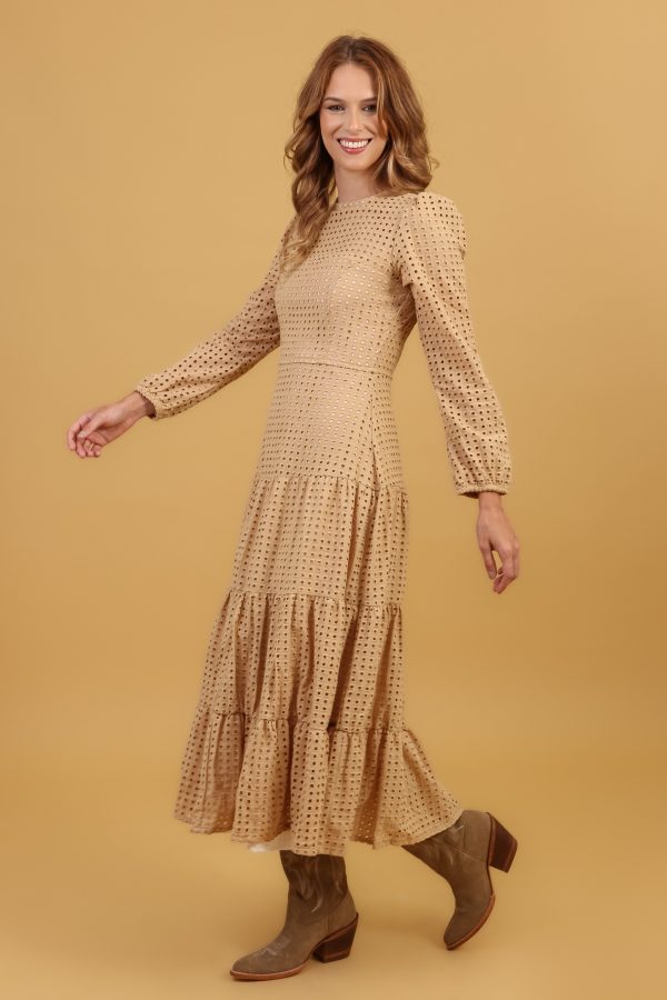 Vestido Nathalia Camelo Adulto