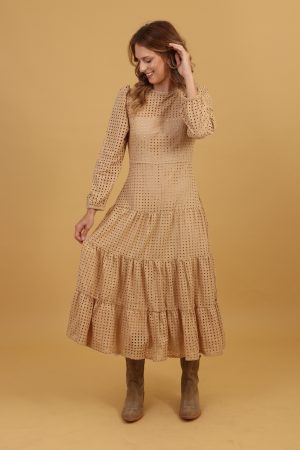 Vestido Nathalia Camelo Adulto