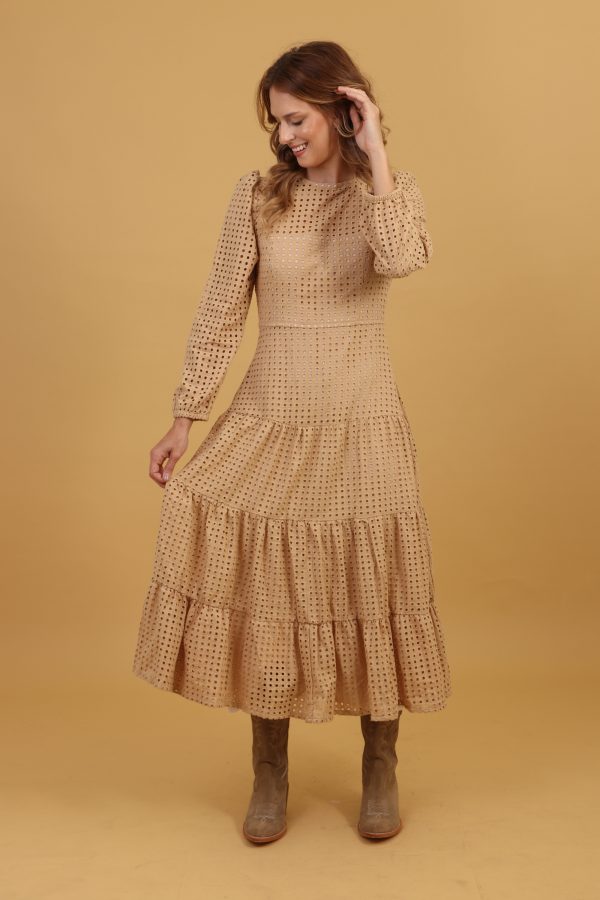 Vestido Nathalia Camelo Adulto