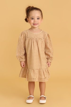 Vestido Nathalia Camelo Infantil