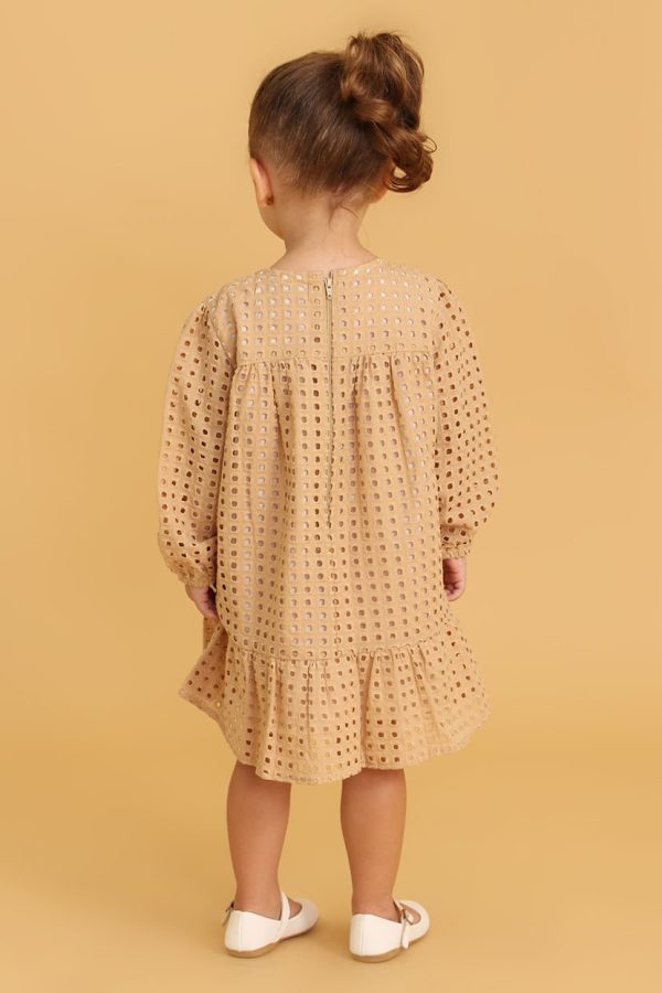 Vestido Nathalia Camelo Infantil