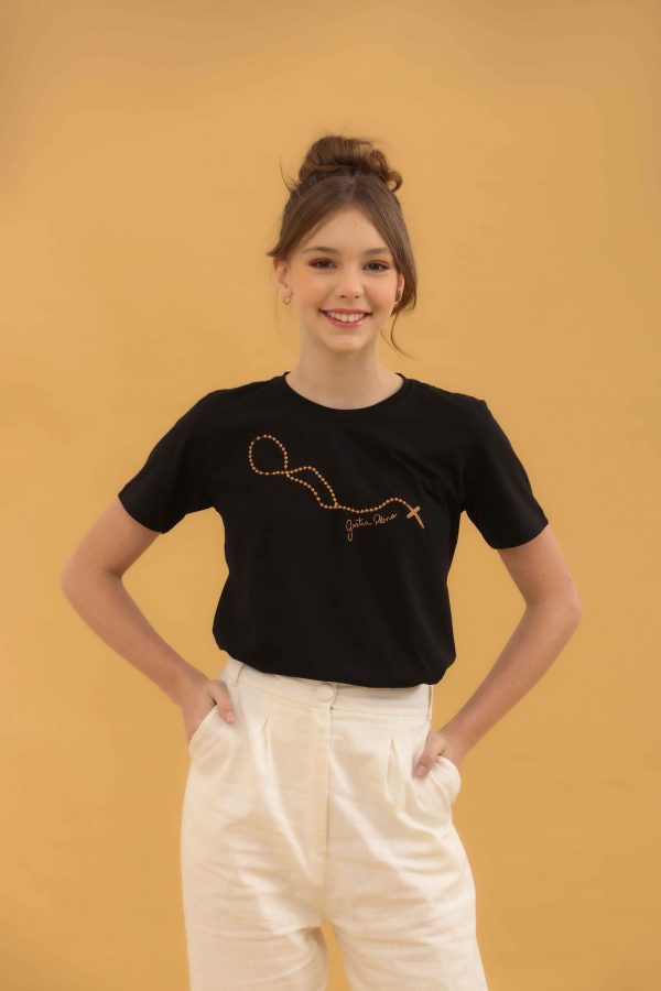 Camiseta Rosário Infantil