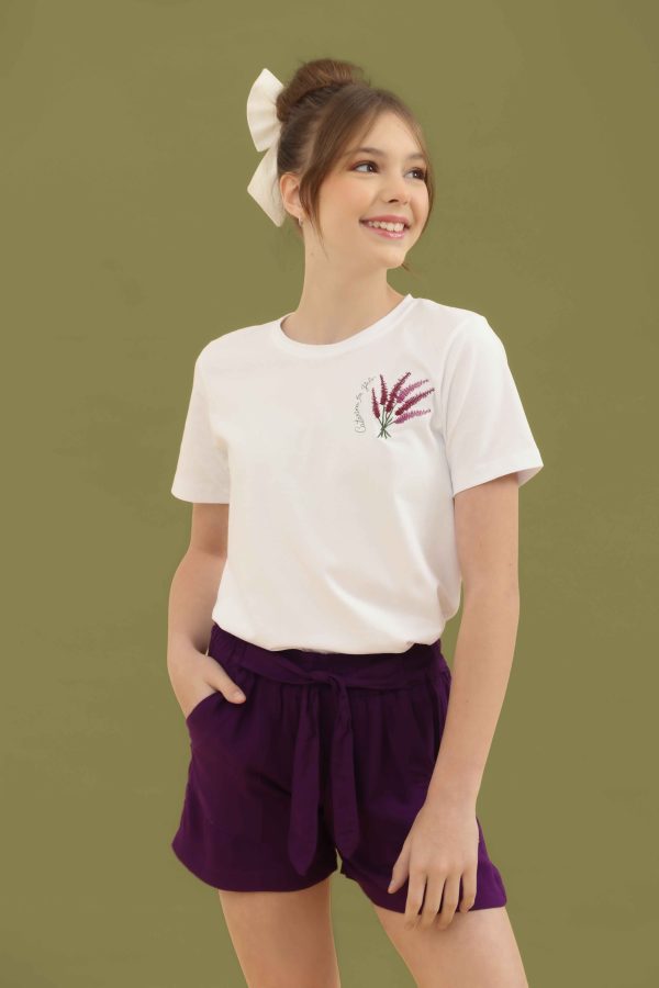 Camiseta Lavander Infantil