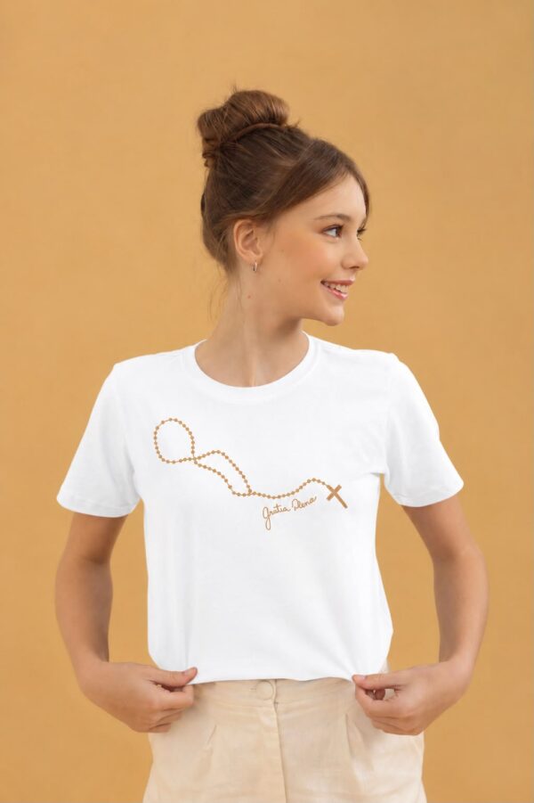 Camiseta Rosário Infantil
