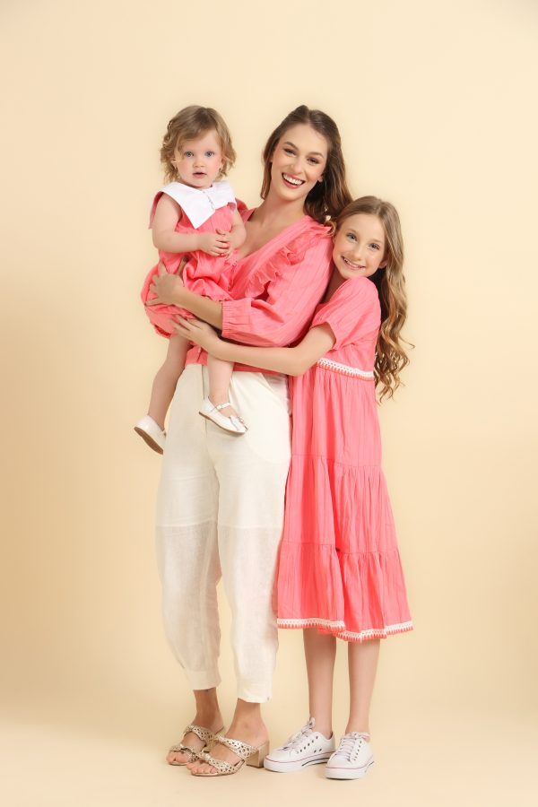 Vestido Diana Baby Flamingo