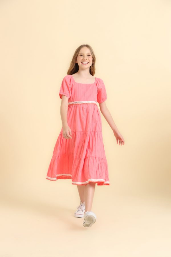 Vestido Clara Flamingo