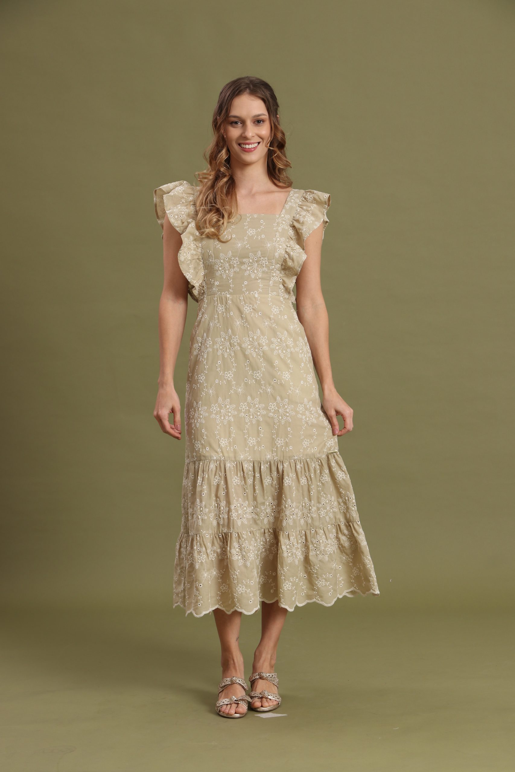 Vestido Lorena Laise Cana