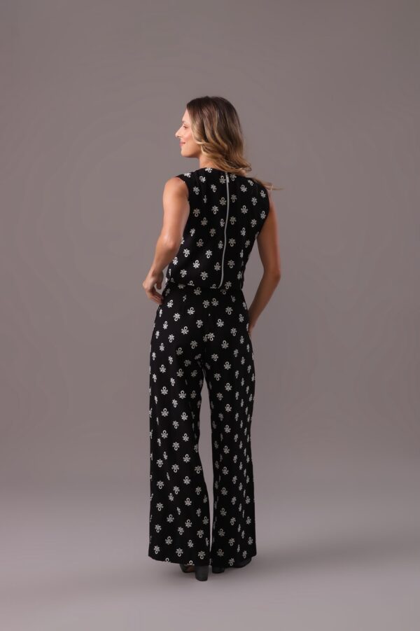 Conjunto Cris bordado Preto