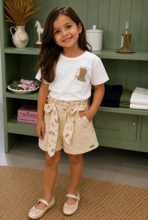 Camiseta Botinha Infantil